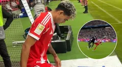 Luis Díaz debutó con Bayern Múnich: así provcó penal clave ante Lyon
