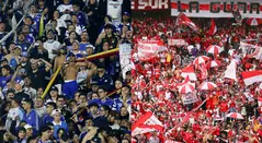 Santa Fe vs Millonarios será aplazado tras riñas en el Movistar Arena