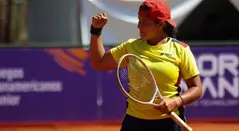 Tenista colombiana Valentina Mediorreal