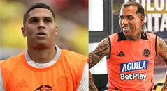 Juan Fernando Quintero y Dayro Moreno