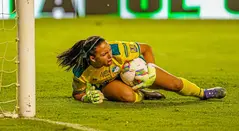 Luisa Agudelo, arquera del Deportivo Cali