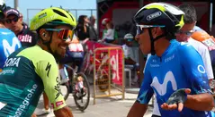 Daniel Martínez y Nairo Quintana