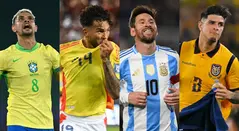 Ranking FIFA: posiciones CONMEBOL tras el final de las Eliminatorias