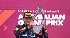 Verstappen, ganador del Gran Premio de Azerbaiyán