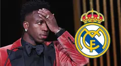 Vinicius Jr sorprende con polémica posición en el Balón de Oro