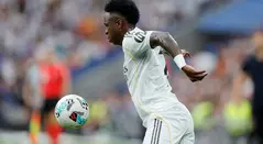 Vinícius Júnior en el Real Madrid