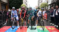 Ciclista de la Vuelta a España anunciaron protesta