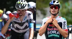 Enric Mas y Primoz Roglic