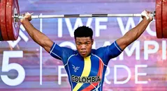 Jokser Albornoz, pesista colombiano