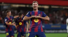 Barcelona alista el remplazo de Lewandowski: ficharía joya sudamericana