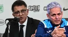 Juan Carlos Osorio y Reinaldo Rueda