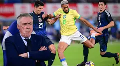 Ancelotti no levanta cabeza rumbo al Mundial y vuelve a caer con Brasil 