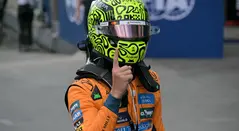 El inglés Lando Norris (McLaren), líder del Mundial de Fórmula Uno