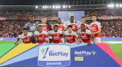 Formación de Santa Fe en la Liga BetPlay