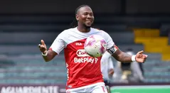 Hugo Rodallega, delantero de Santa Fe