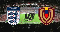 Escudos de Inglaterra y Venezuela