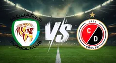Jaguares y Cúcuta Deportivo en duelo por cuadrangulartes del Torneo BetPlay 2025-II