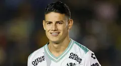 James Rodríguez, jugador de León