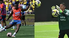 Jhon Arias y Kevin Mier