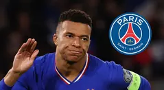 Kylian Mbappé y PSG