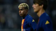 Lamine Yamal en la selección de España