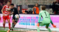 Luis Diaz y su gol ante Unión Berlín en la fecha 10 de la Bundesliga