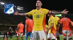 Millonarios realizó una oferta por James Rodríguez