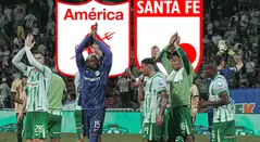 Nacional le facilitó la clasificación a América y Santa Fe
