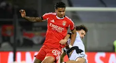 Richard Ríos, jugador del Benfica