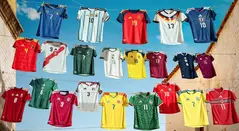 Se empieza a sentir el Mundial Adidas oficializó más de 20 camisetas 