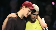 Sinner y Alcaraz, tenistas