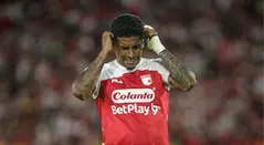 Harold Santiago Mosquera, delantero de Santa Fe