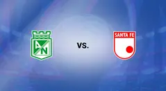 Atl. Nacional vs Santa Fe