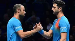 Juan Sebastián Cabal y Robert Farah, tenistas colombianos