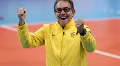 Antonio Rizola, técnico de la Selección Colombia de voleibol