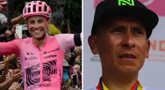 Esteban Chaves y Nairo Quintana