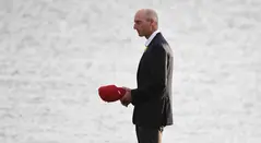 Jim Furyk, capitán del equipo de Estados Unidos en la Ryder Cup 2018.