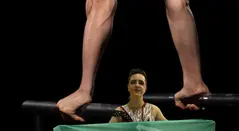Polémica: Sancionan a gimnasta por competir usando maquillaje
