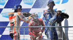 Podio Gran Premio de Australia de MotoGP