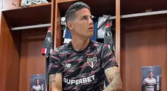 James Rodríguez con Sao Paulo