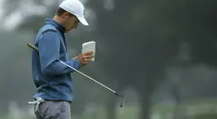 Jordan Spieth en el último torneo de 2018, el BMW Championship