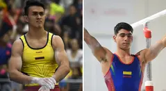 Jossimar Calvo y Ángel Barajas