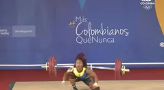 Pesista lesionada en los Juegos Bolivarianos