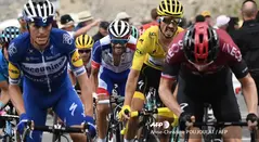 Thibaut Pinot y Einer Rubio