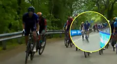Santiago Buitrago responde ataque de Pinot en el Giro 2023