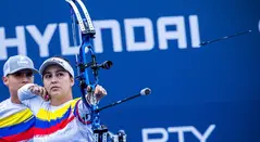 Sara López, arquera colombiana