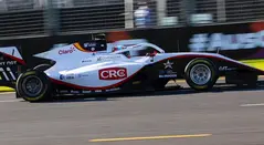 Sebastián Montoya en la carrera de Melbourne de Fórmula 3 