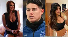 James Rodríguez, Esperanza Gómez, Mia Khalifa