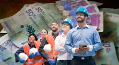 Trabajadores colombianos recibirán más dinero aunque trabajen lo mismo