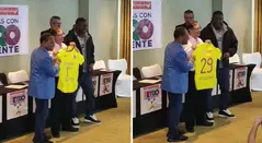 Tren Valencia, Willington Ortiz y Gustavo Petro